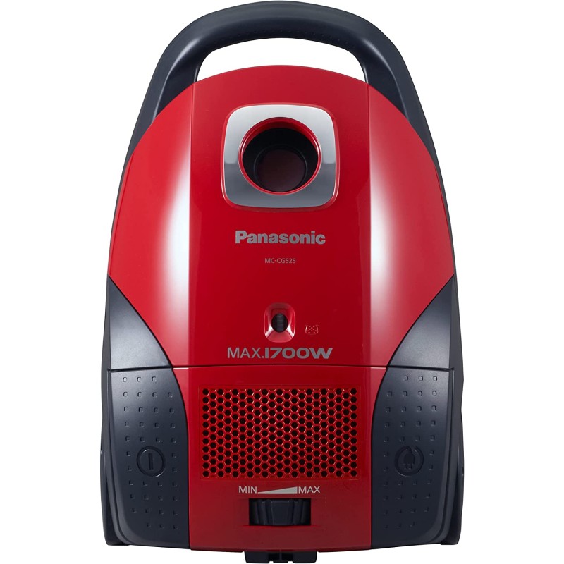 Shop Panasonic 1700Watts, Canister Vacuum Cleaner, Red MCCG525R747